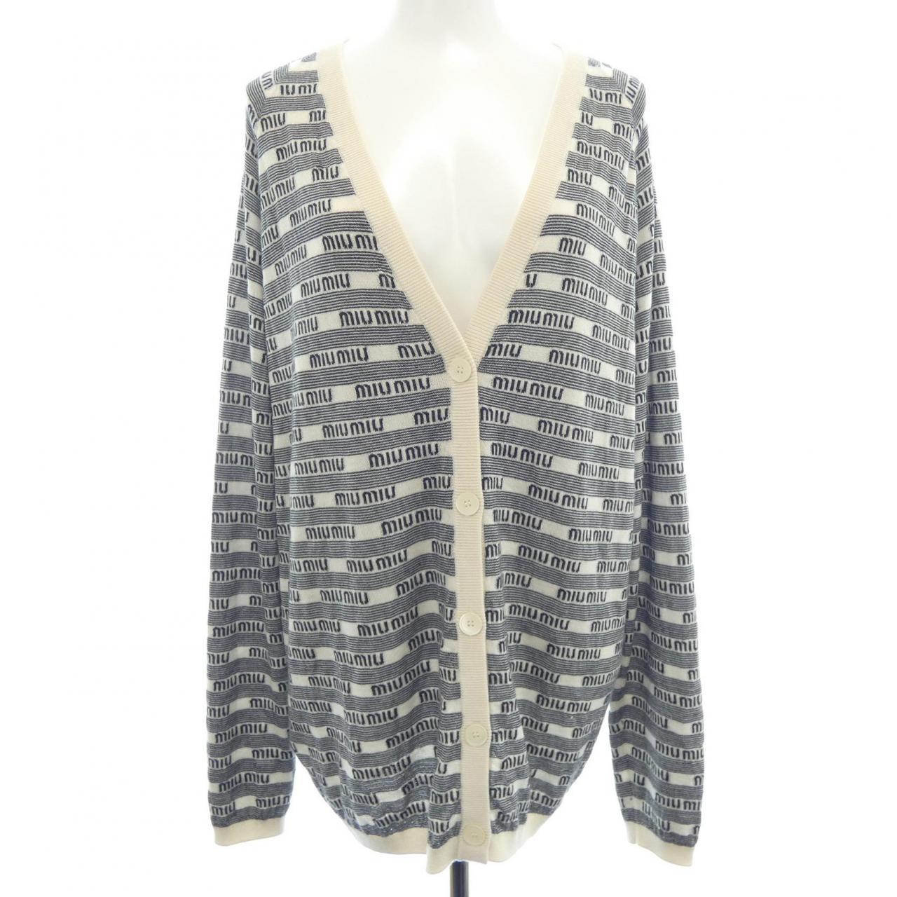 Miu Miu Silk Cashmere Cardigan