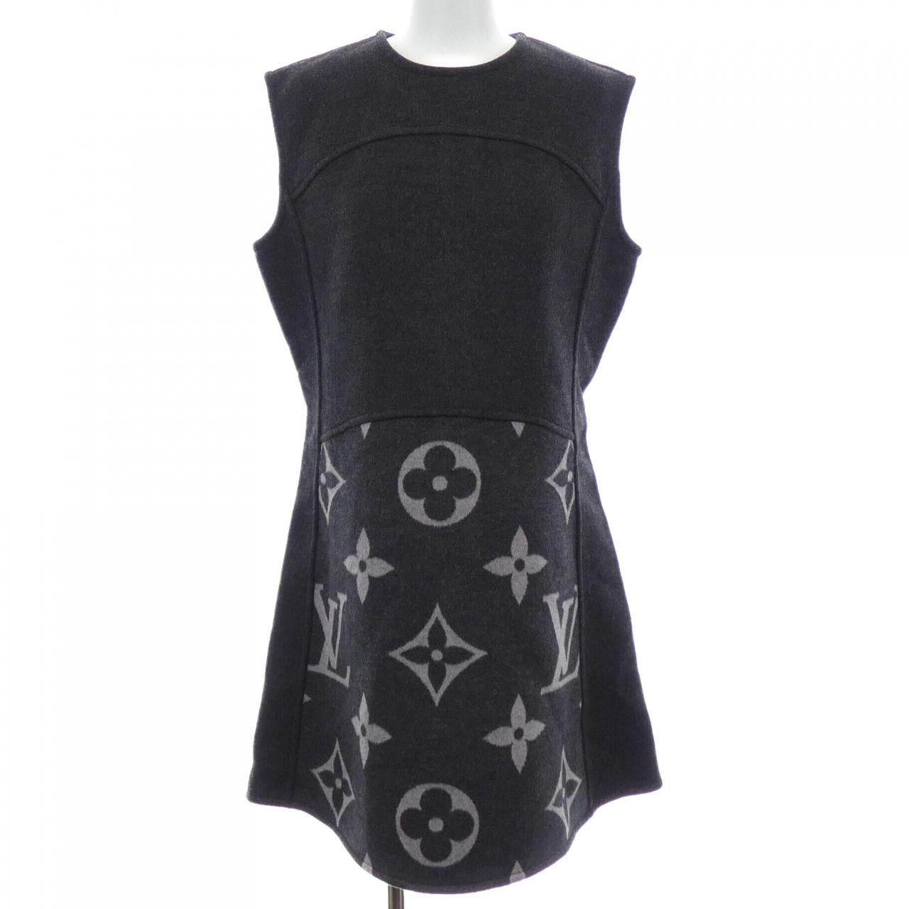 Louis Vuitton Sleeveless A Line Dress Dress