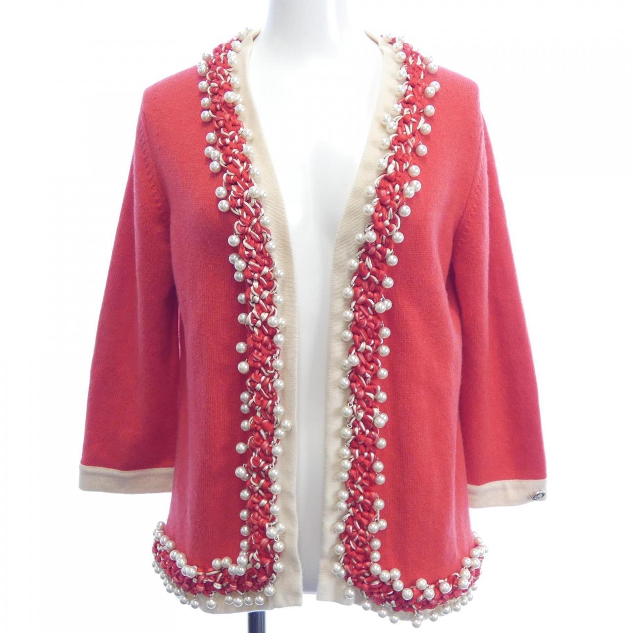 Chanel P37882K02584 100% Cashmere Cardigan