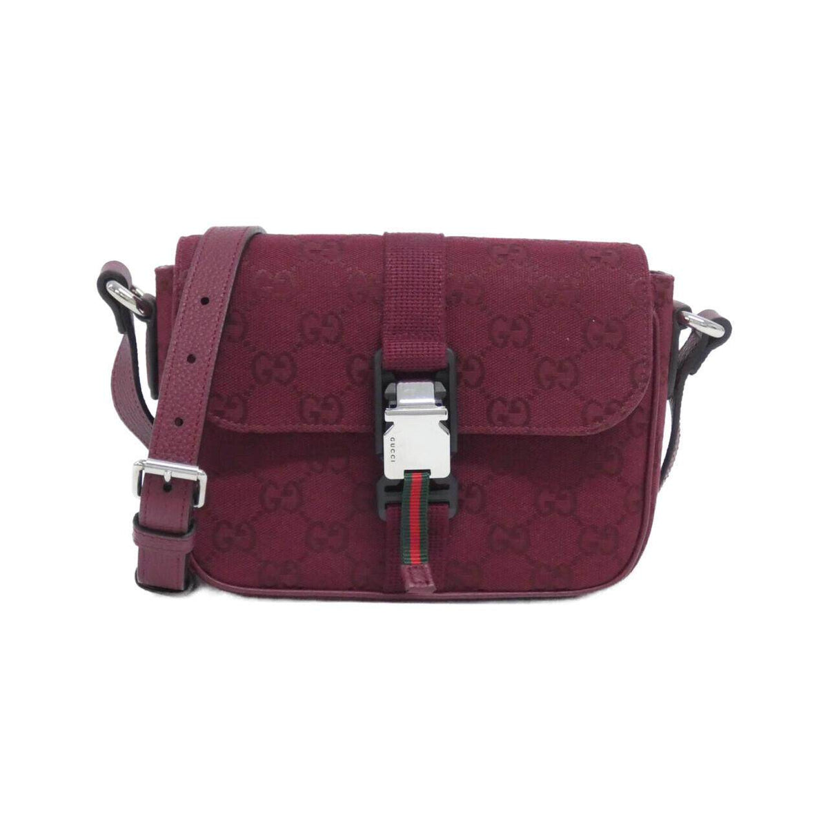 Gucci Original GG Canvas Leather Shoulder Bag