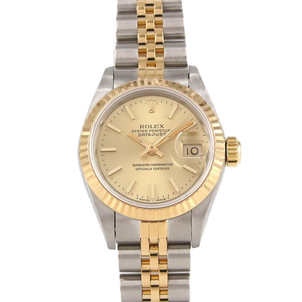 Rolex Datejust Stainless Steel Yellow Gold Automatic
