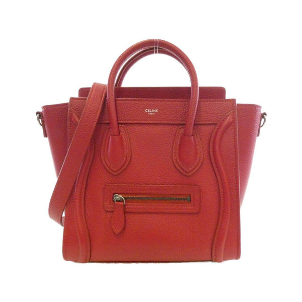 Celine Luggage Nano Shopper Calf Handbag