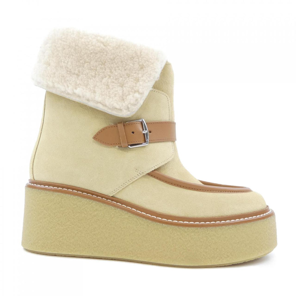 Hermes HEMISPHERE Shearling Boots
