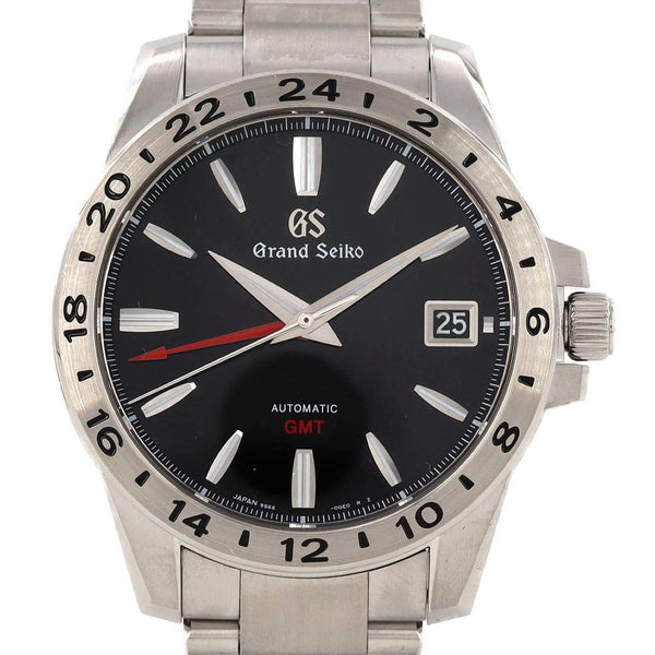Seiko Grand Seiko Mechanical GMT Stainless Steel Mens Watch