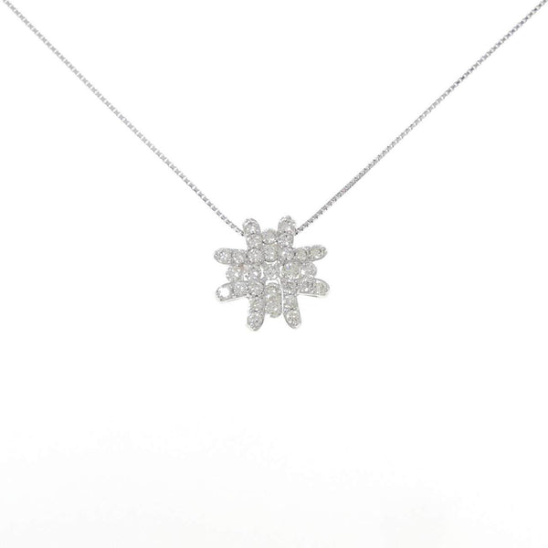 Gstb Au750 Diamond Necklace