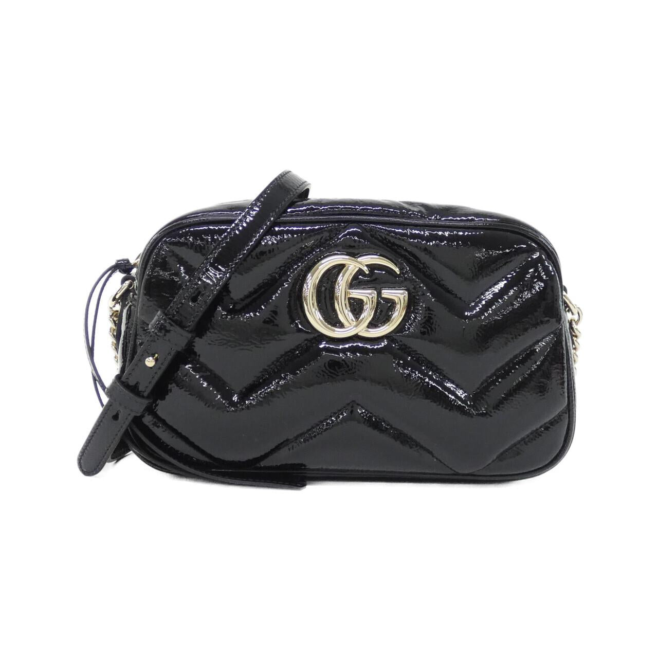Gucci GG Marmont Patent Shoulder Bag