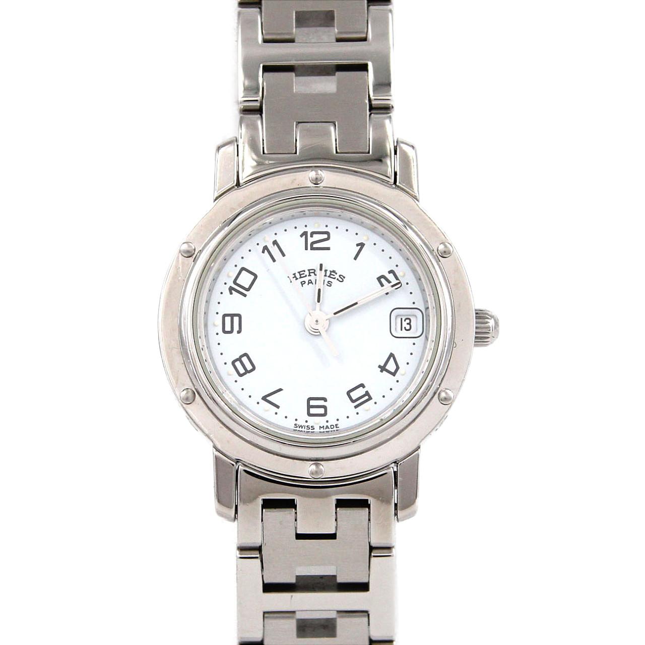 Hermes Clipper Stainless Steel Quartz