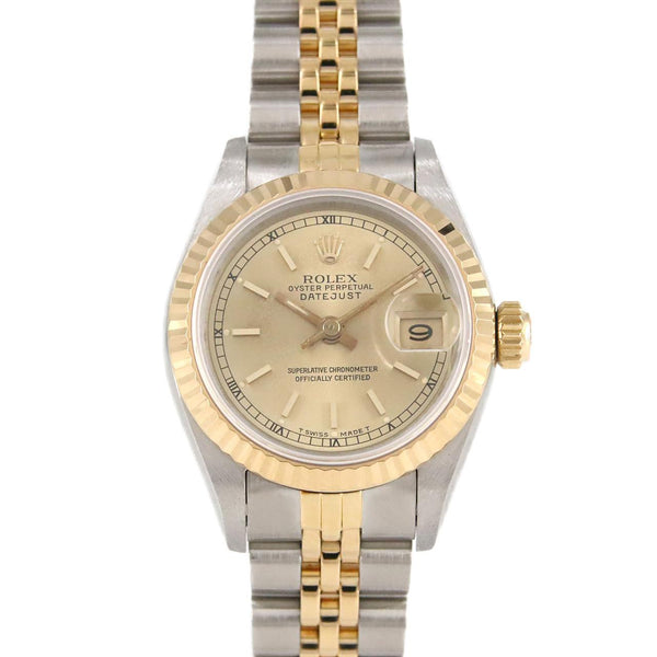 Rolex Datejust Stainless Steel Yellow Gold Automatic