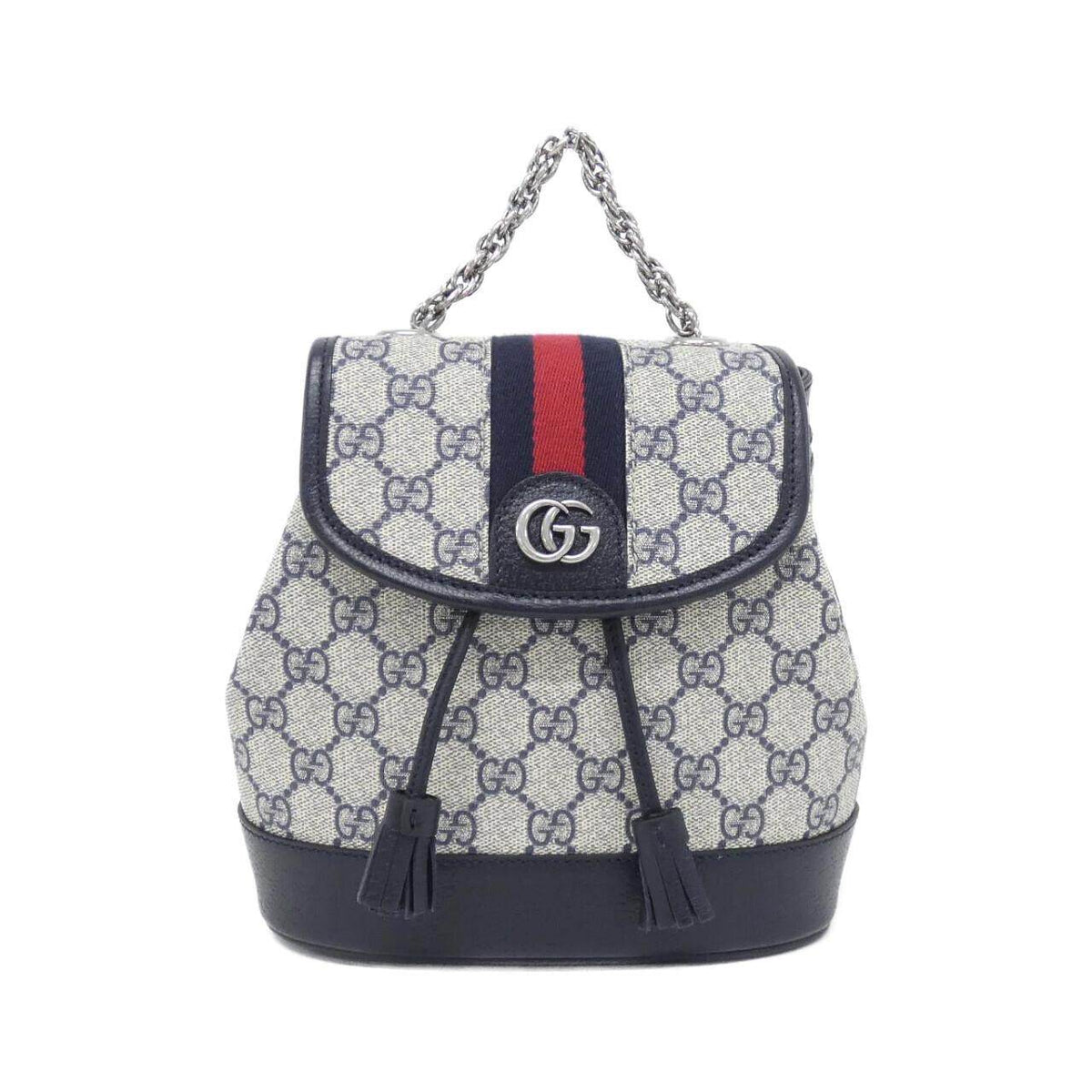 Gucci Ophidia GG Supreme Canvas Leather Backpack