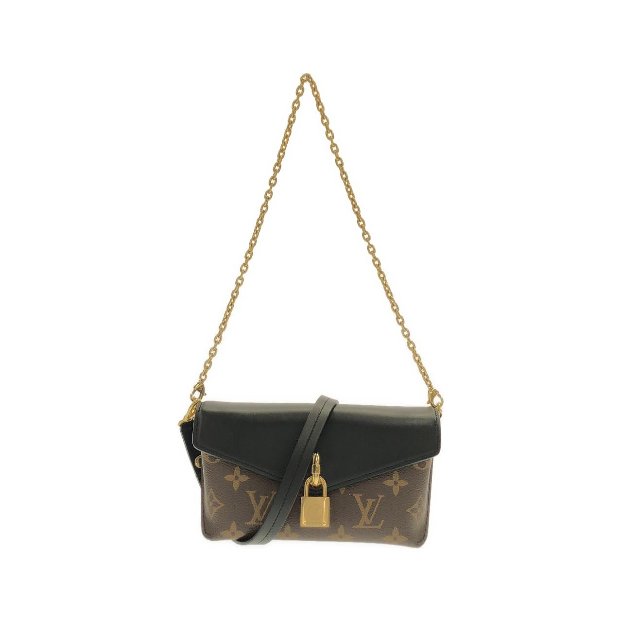 Louis Vuitton Monogram Padlock On Strap Shoulder Bag