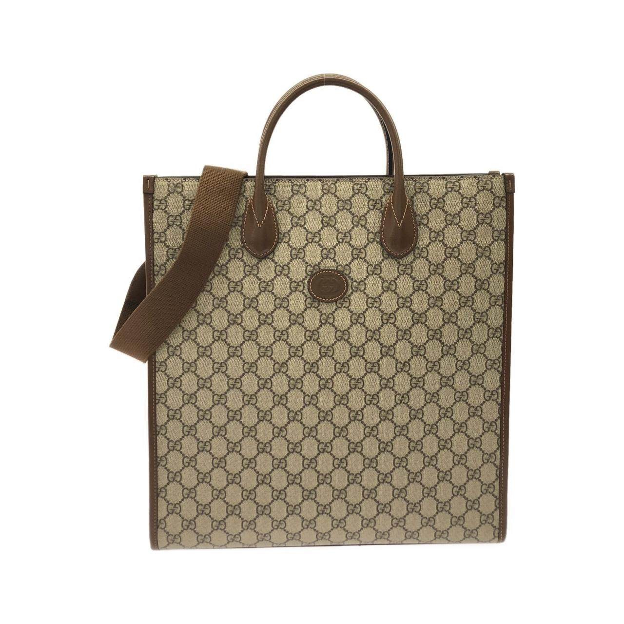 Gucci GG Supreme Canvas Tote Bag