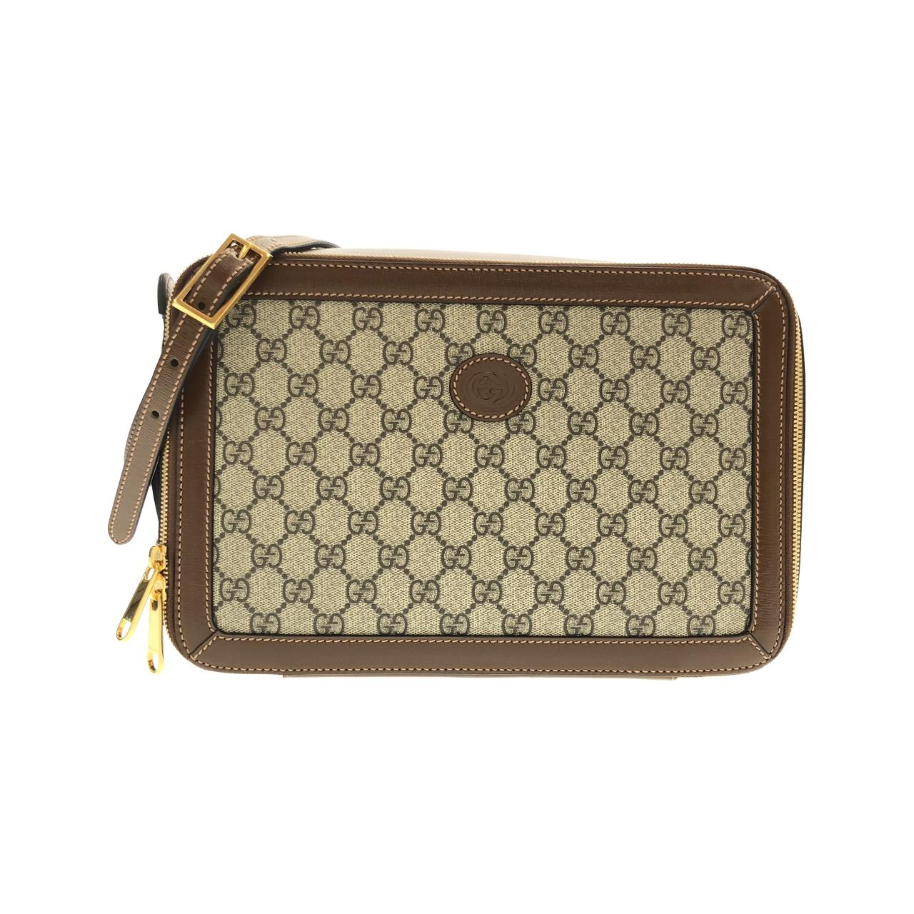 Gucci GG Supreme Canvas Shoulder Bag