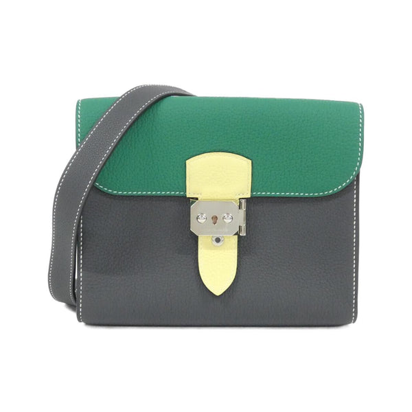 Hermes Sac a Depeches Color Block Togo shoulder bag