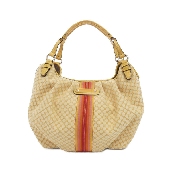 Celine Canvas Leather Shoulder Bag