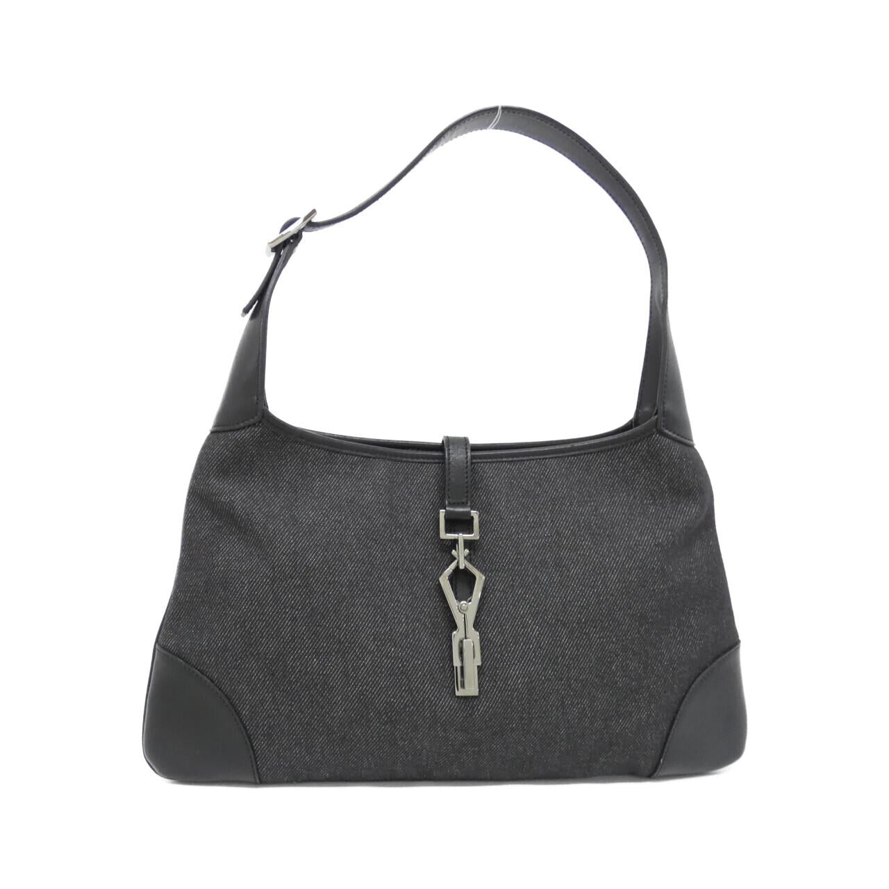 Gucci Denim Leather Shoulder Bag