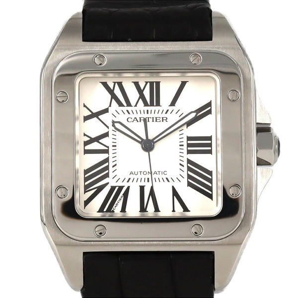 Cartier Santos 100 Stainless Steel Watch