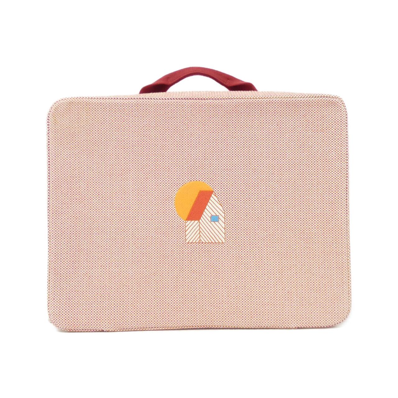 Hermes Cabane Canvas Tote Bag