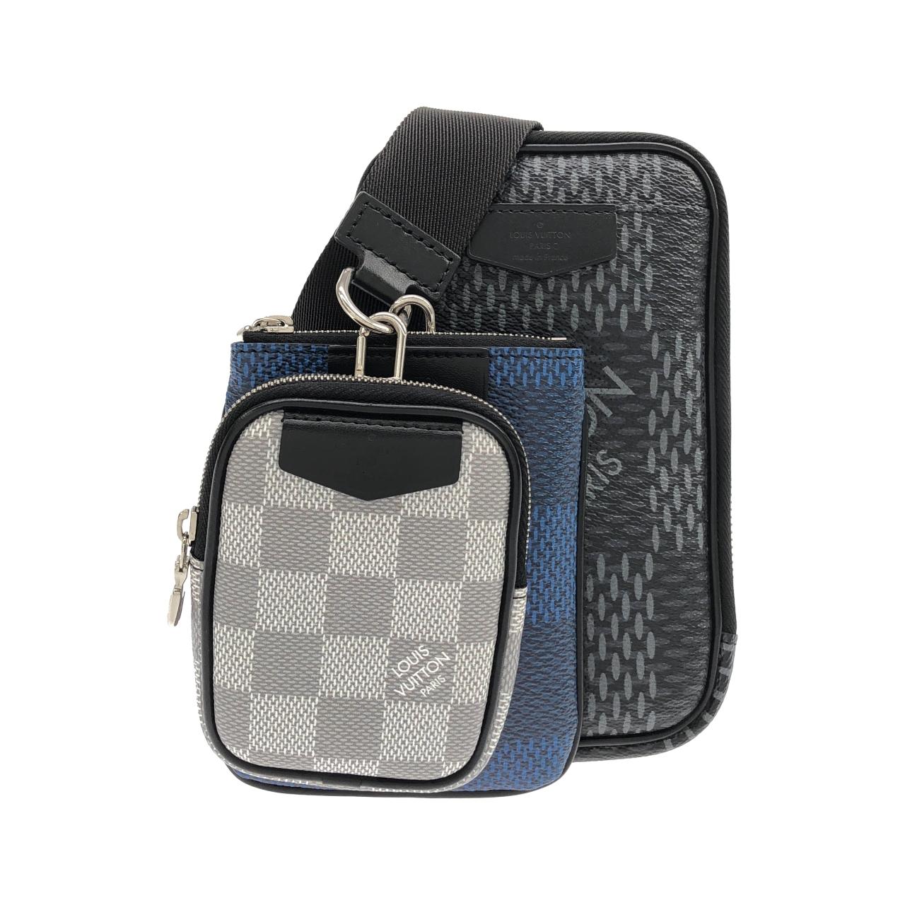 Louis Vuitton Damier Graphite 3D Modulaire Pouch Shoulder Bag
