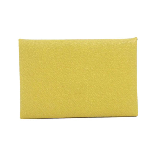 Hermes Calvi Verso Chevre Card Case