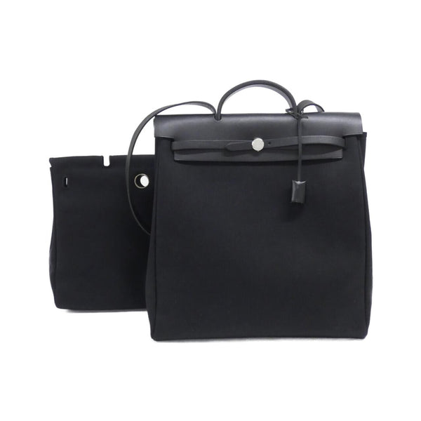 Hermes Herbag MM Toile Officier bag