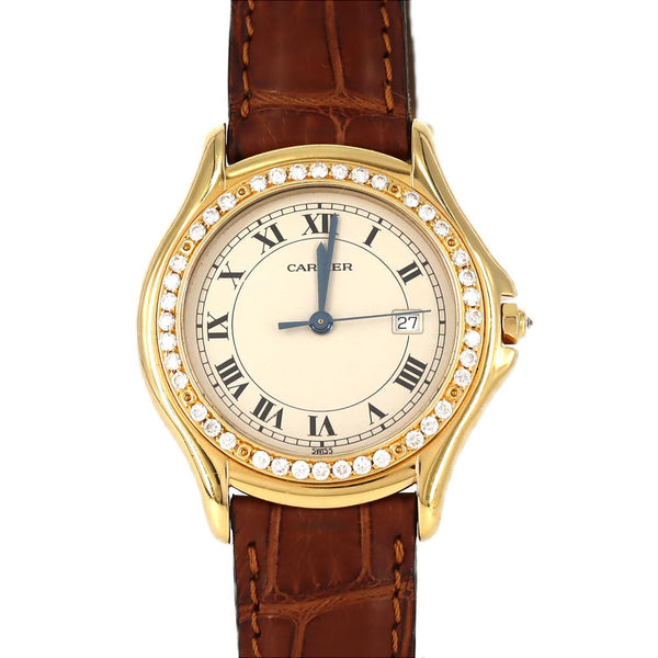 Cartier Panthere Cougar Yellow Gold Quartz