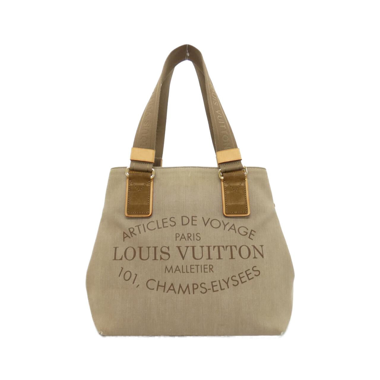 Louis Vuitton Plan Soleil Cabas Canvas Tote Bag