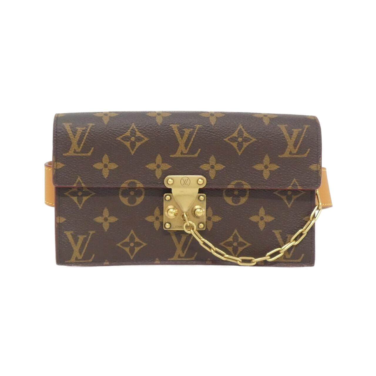 Louis Vuitton S Lock Monogram Belt Pouch
