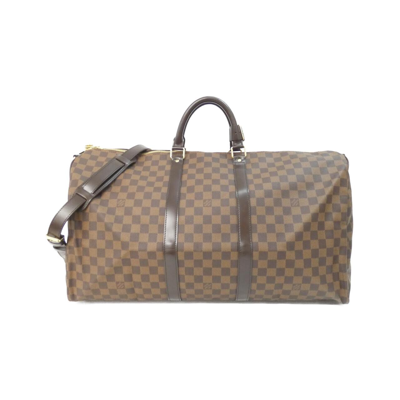 Louis Vuitton Keepall Bandouliere Damier Boston Bag