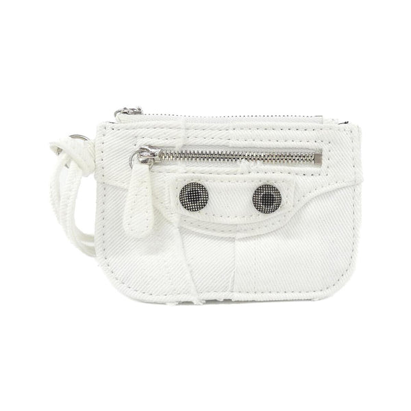 Balenciaga Le Cagole Denim Coin Case