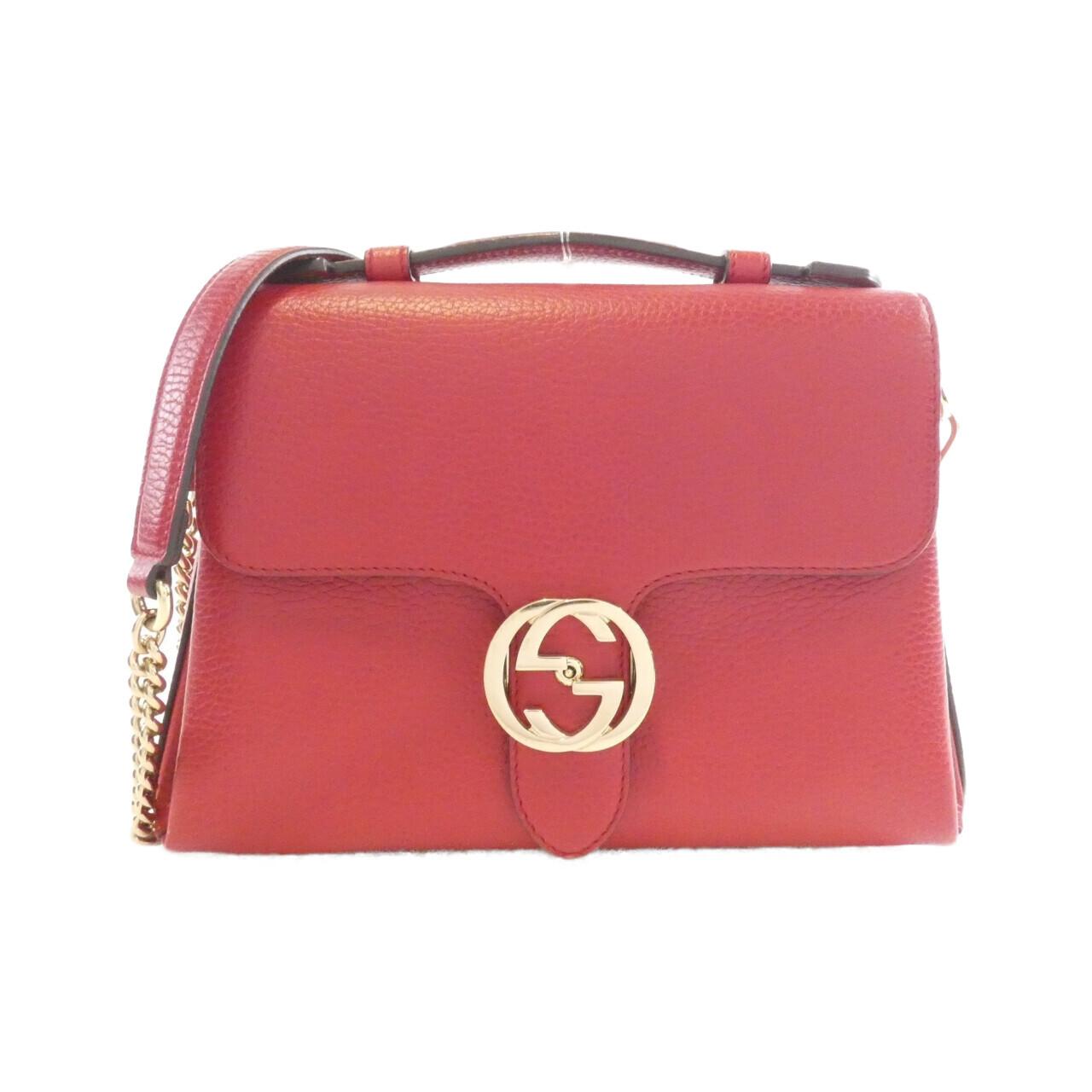 Gucci Leather Shoulder Bag