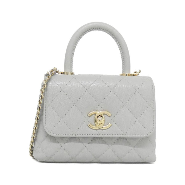 Chanel Caviar Skin Chain Clutch Accessory