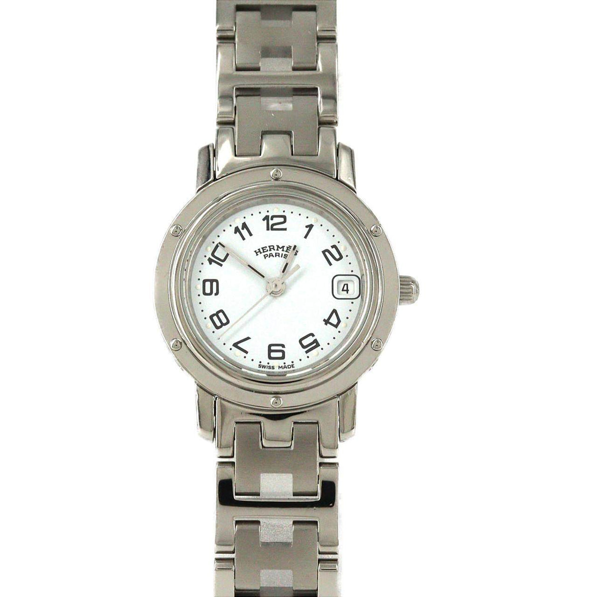 Hermes Clipper Stainless Steel Quartz