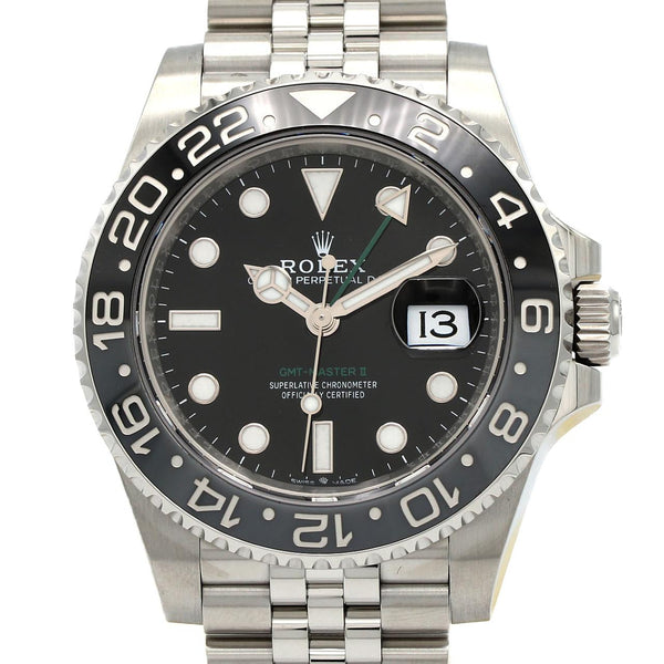 Rolex GMT-Master II Stainless Steel Mens