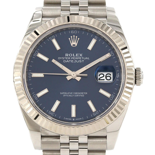 Rolex Datejust Stainless Steel White Gold Automatic