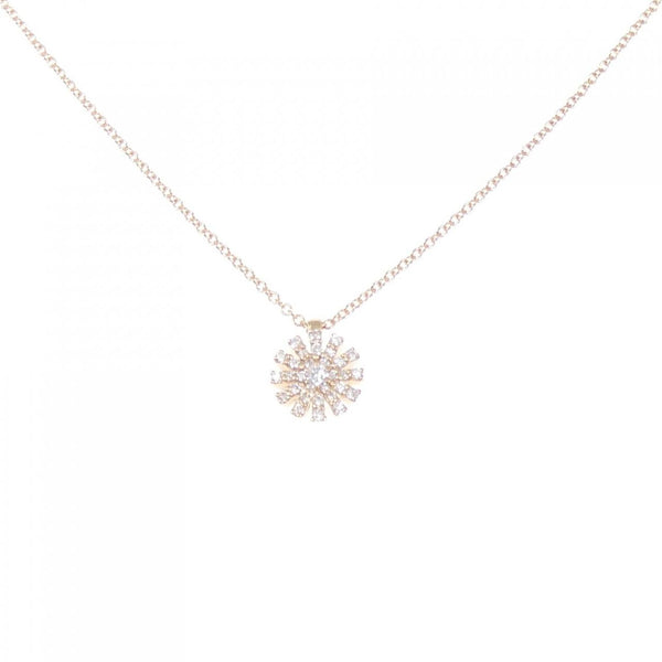 Damiani Margherita 750 Pink Gold Diamond Necklace
