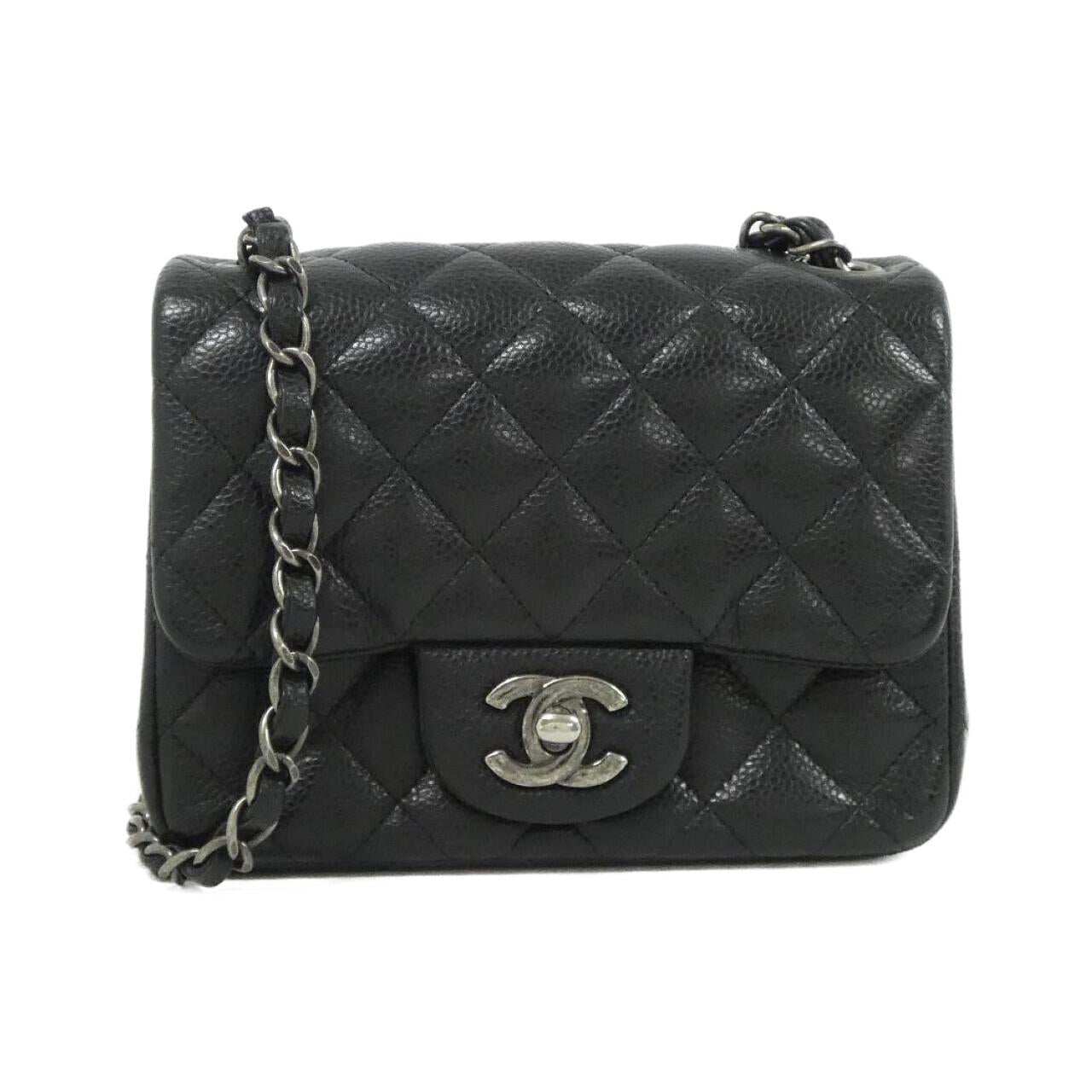 Chanel Grained Calfskin Shoulder Bag
