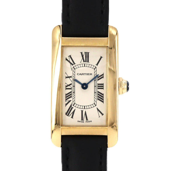 Cartier Tank Americaine Au750 Quartz