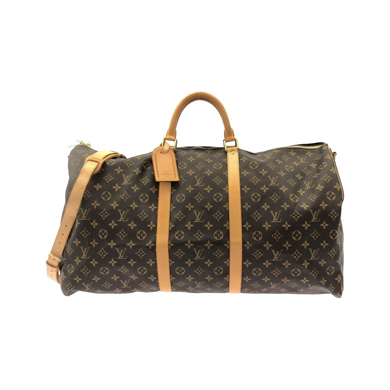 Louis Vuitton Keepall Bandouliere Monogram Boston Bag