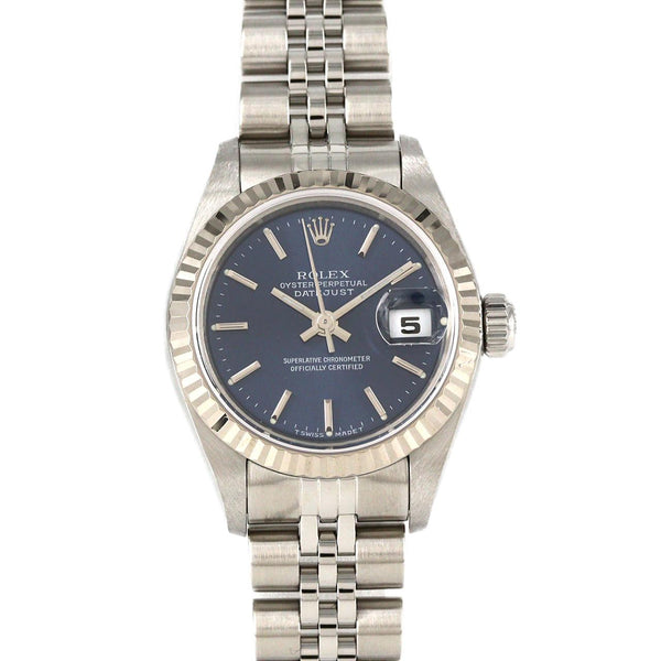 Rolex Datejust Stainless Steel White Gold Watch