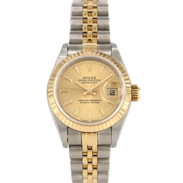 Rolex Datejust Stainless Steel Yellow Gold Automatic