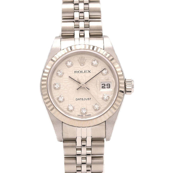 Rolex Datejust Stainless Steel x White Gold Watch