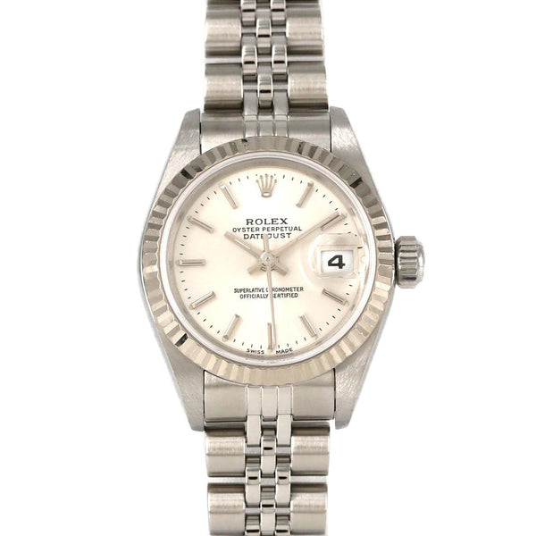 Rolex Datejust Stainless Steel White Gold