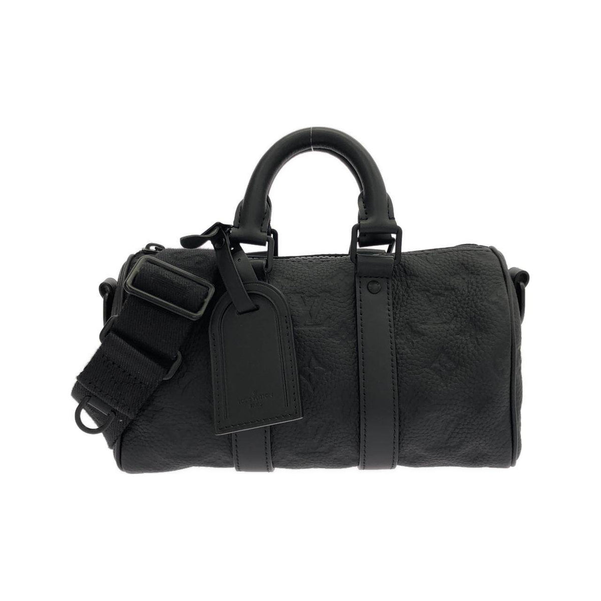 Louis Vuitton Keepall Bandouliere Monogram Taurillon Boston Bag