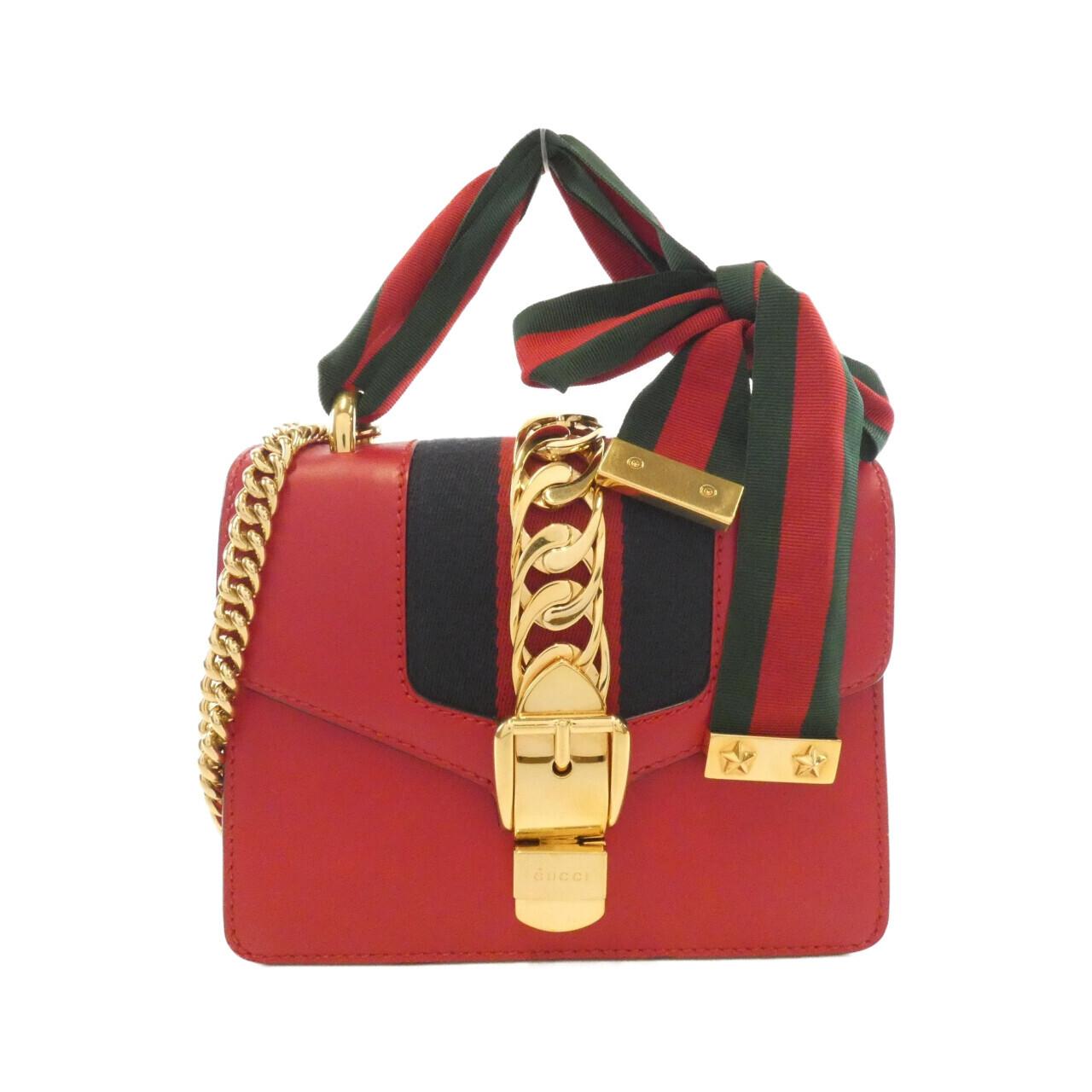 Gucci Sylvie Leather Shoulder Bag