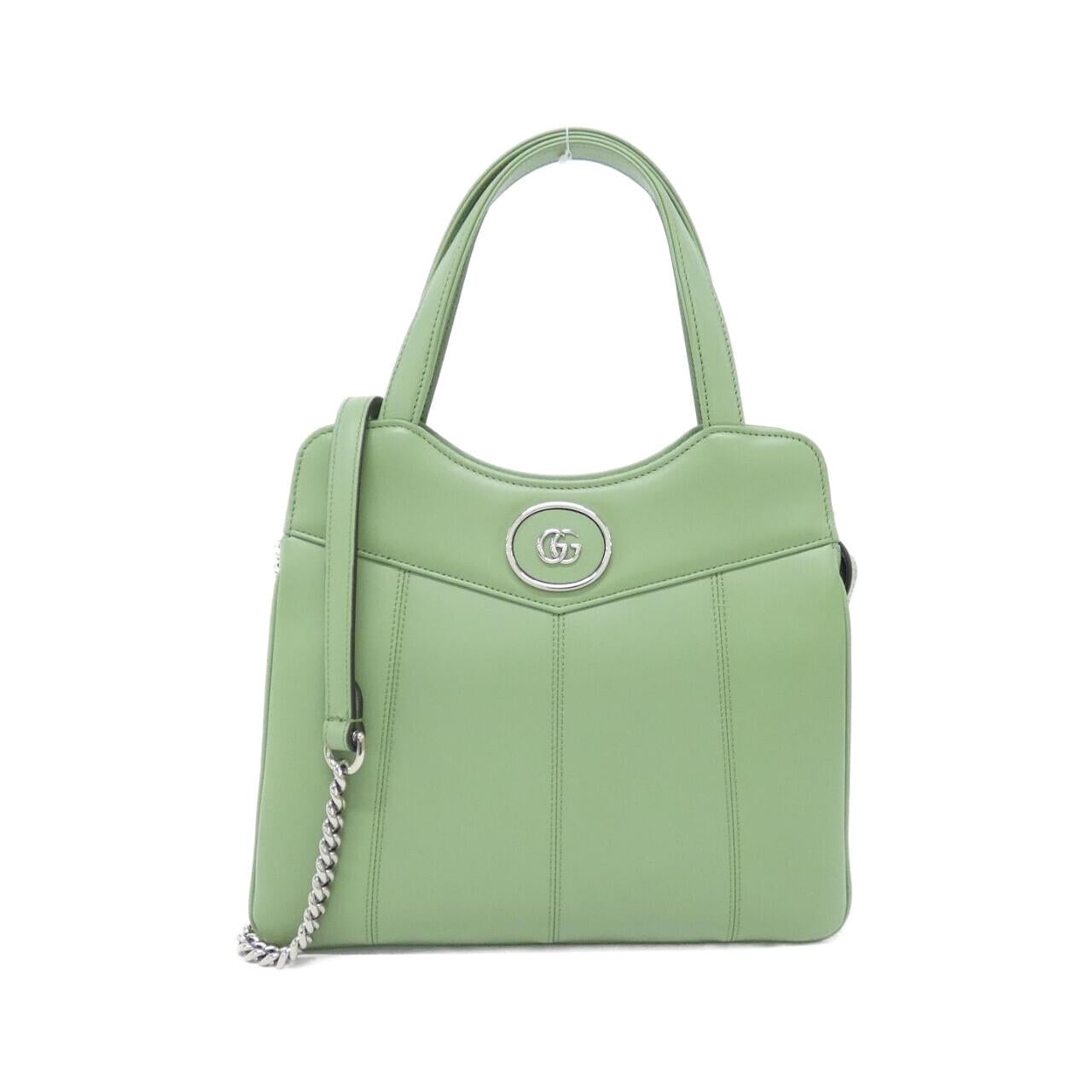 Gucci PETITE GG Leather Shoulder Bag
