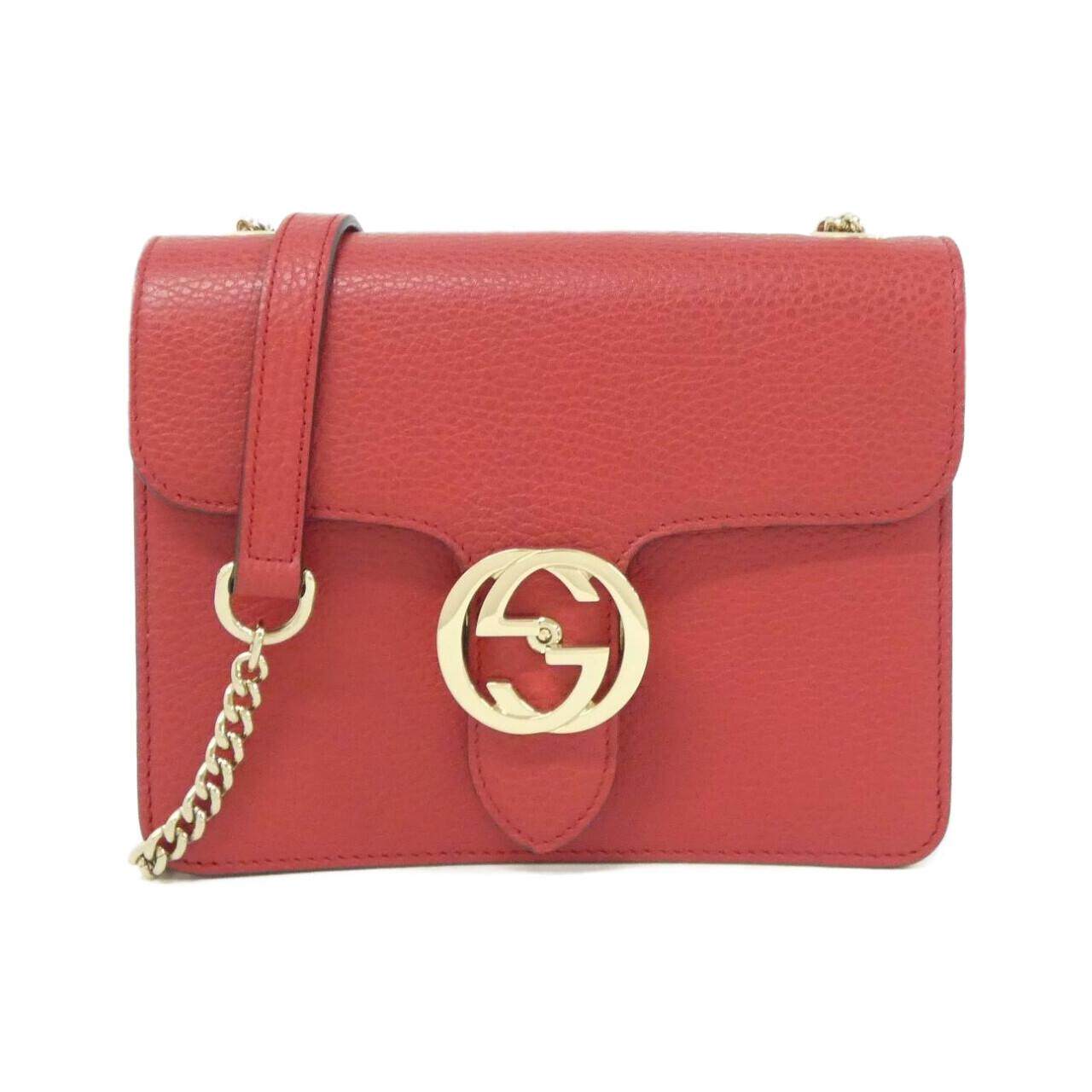 Gucci Leather Shoulder Bag