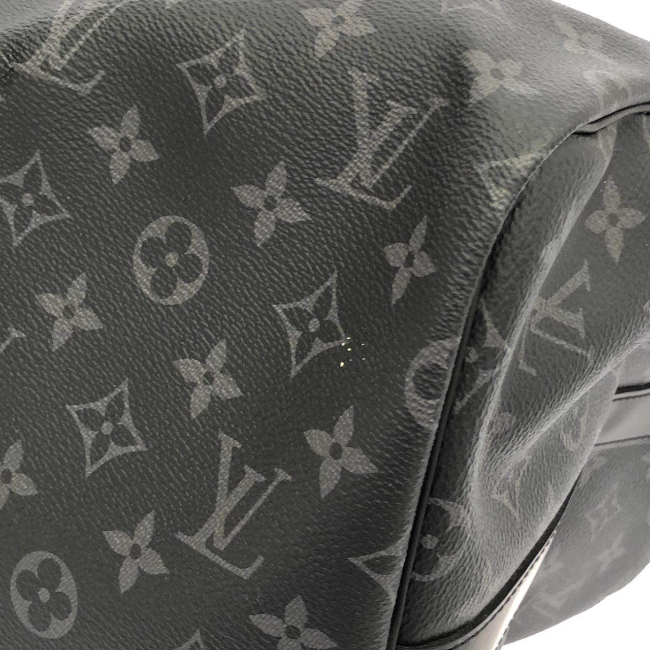 Louis Vuitton Keepall Bandouliere Monogram Eclipse Boston Bag