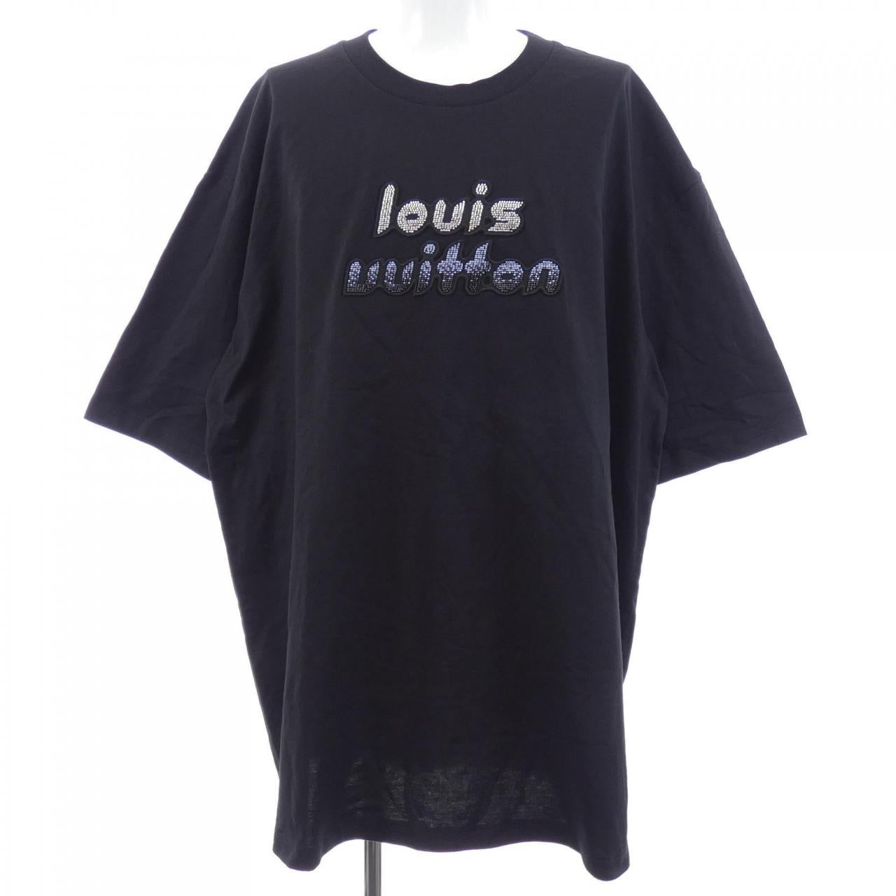 Louis Vuitton Beads Embroidered Cotton TShirt
