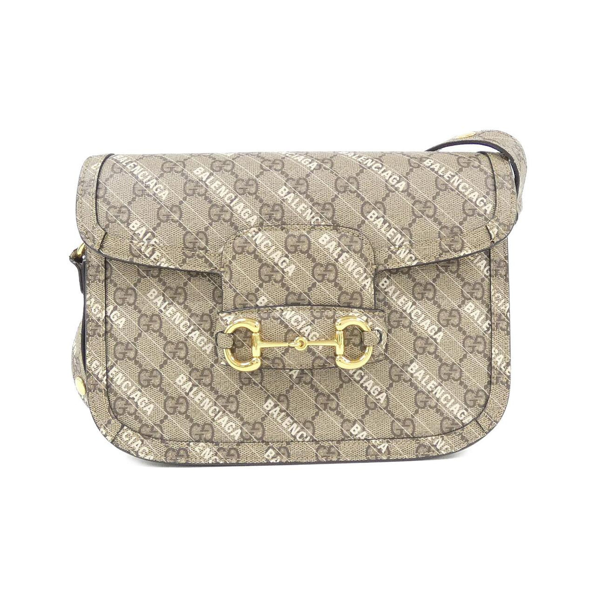 Gucci Horsebit 1955 GG Supreme Shoulder Bag