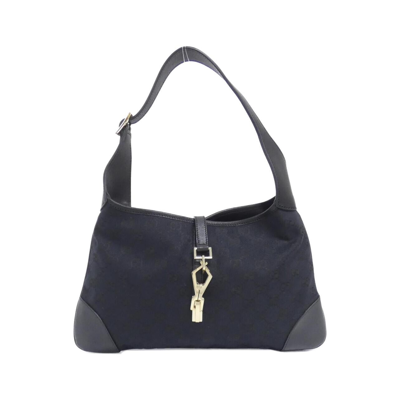 Gucci GG Canvas Leather Shoulder Bag